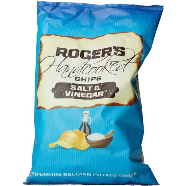 Roger's Handcooked Chips Salt & Vinegar 150g