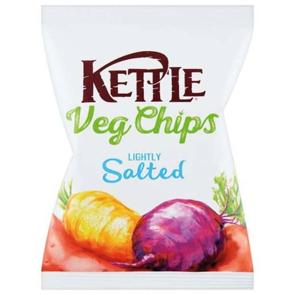 Kettle Vegchips Lightly Sea Salt 100g