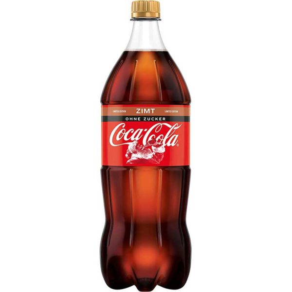 Coca Cola Zero Sugar Zimt 1,5l Einzelflasche